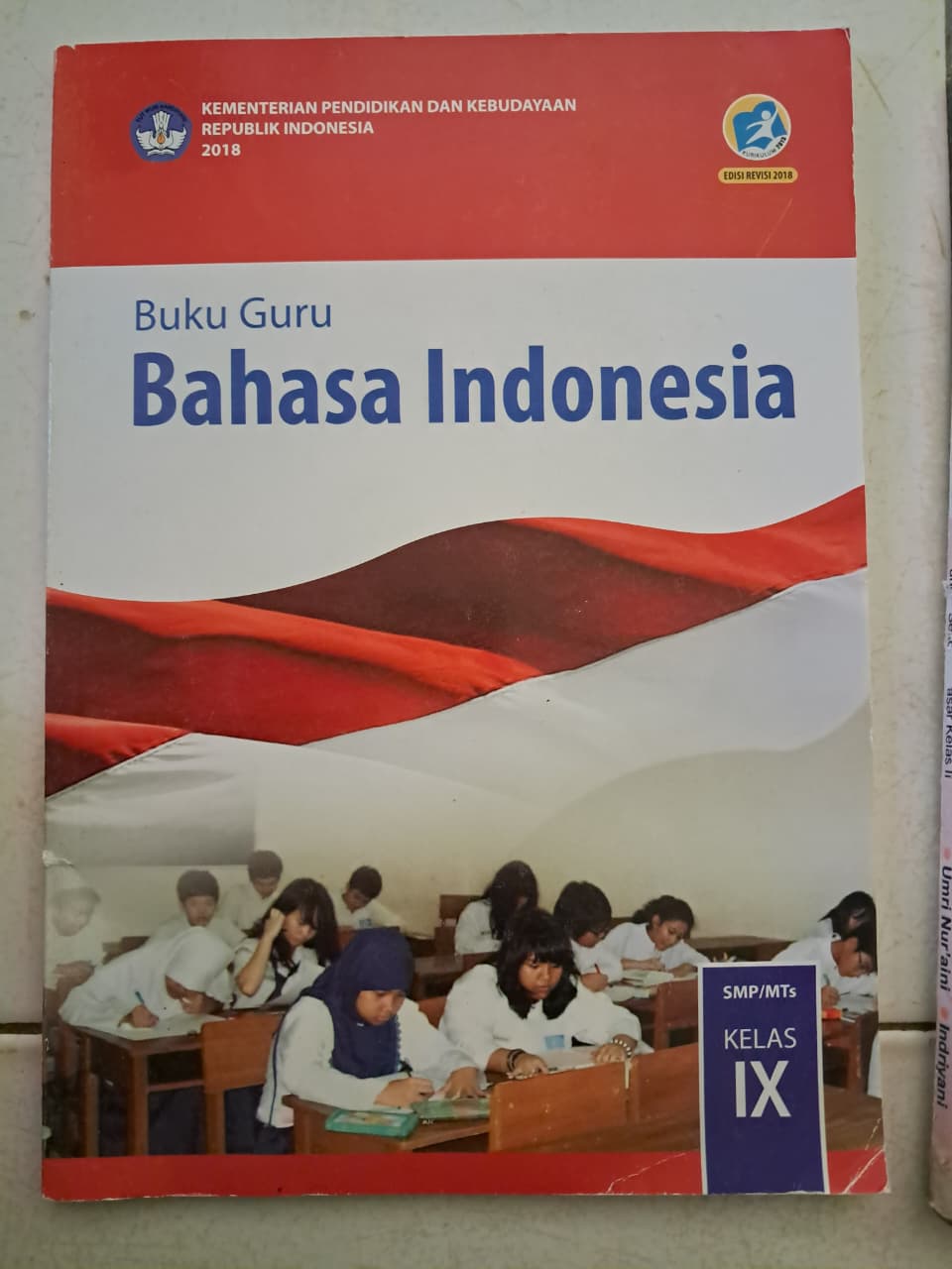 Buku Guru Bahasa Indonesia Kelas IX
